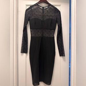 Bec & Bridge Dress - Night Rider Polka Dot Illusion